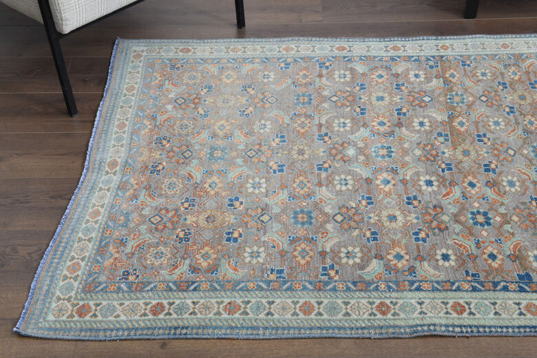 Persian Ethnic Vintage Runner Rug