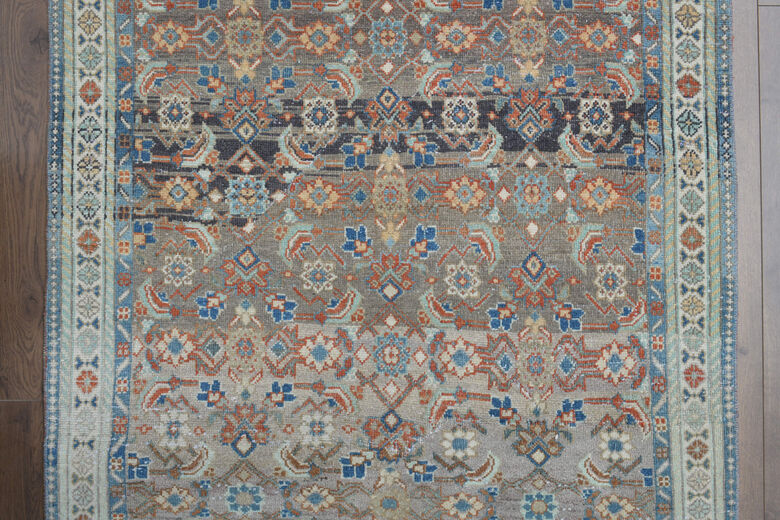 Persian Ethnic Vintage Runner Rug