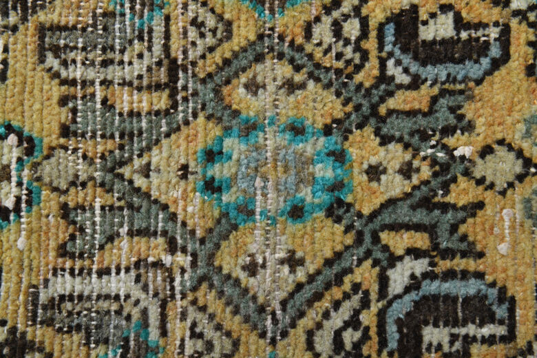 Persian Floral Vintage Runner Rug