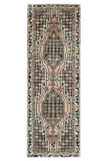 3x9 Authentic Turkish Runner Rug - Thumbnail