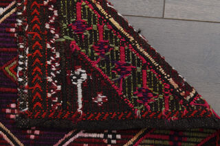 Vintage Turkish Kilim Runner Rug - Thumbnail