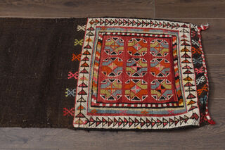 Traditional Turkish Kilim Runner Rug - Thumbnail