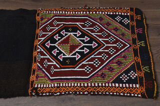 1980s - Vintage Turkish Kilim Runner Rug - Thumbnail