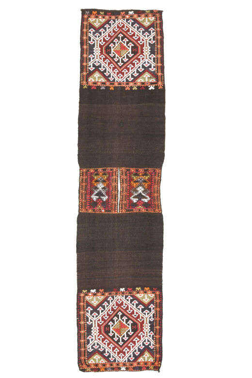 Vintage Turkish Kilim Runner Rug