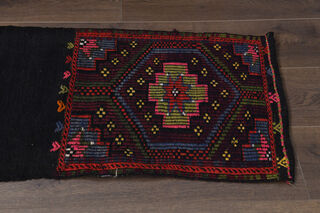 Ikat Turkish Kilim Runner Rug - Thumbnail