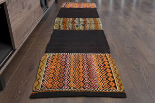 Turkish Kilim Runner Rug - Thumbnail