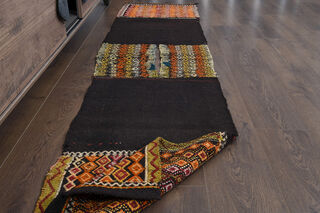 Turkish Kilim Runner Rug - Thumbnail