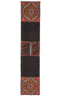 Narrow Turkish Kilim Runner Rug - Thumbnail