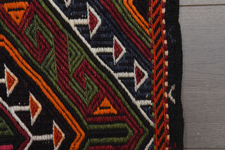 Narrow Turkish Kilim Runner Rug - Thumbnail