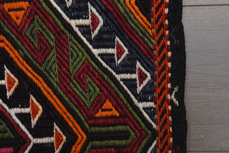 Narrow Turkish Kilim Runner Rug