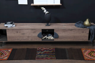 Dark Brown Carpet - Kilim Runners - Thumbnail