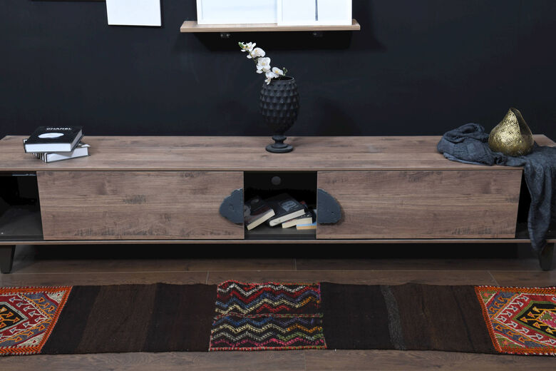 Dark Brown Carpet - Kilim Runners