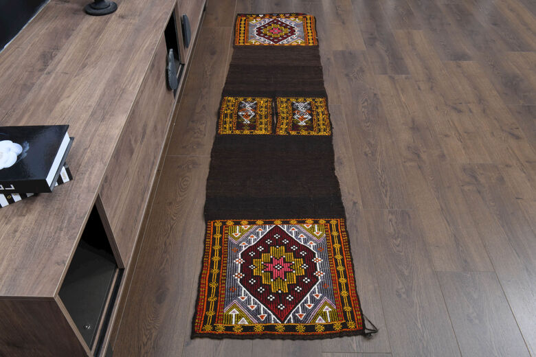 Bohemian Decoration - Turkish Kilim Runner Rug