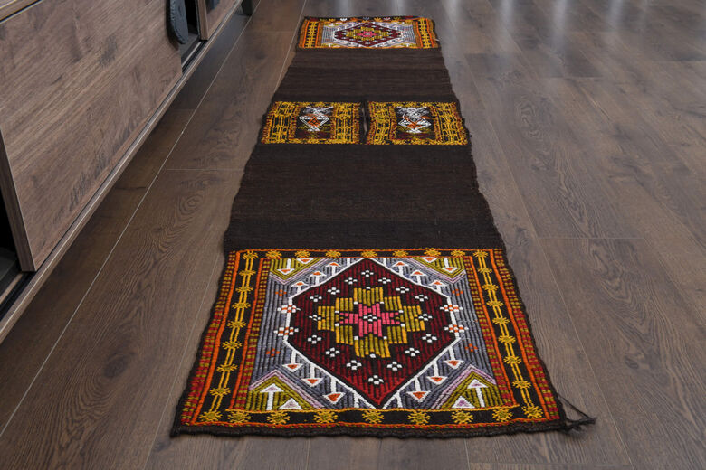 Bohemian Decoration - Turkish Kilim Runner Rug