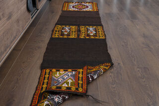 Bohemian Decoration - Turkish Kilim Runner Rug - Thumbnail