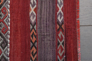 Vintage Turkish Kilim Runner Rug - Thumbnail