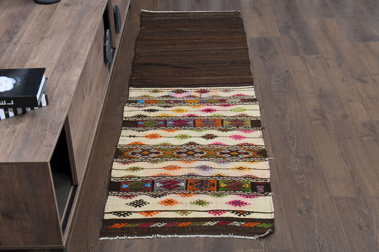 Turkish Kilim Runner Rug