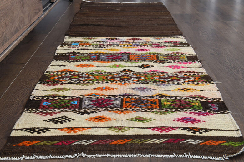 Turkish Kilim Runner Rug