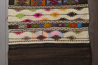 Turkish Kilim Runner Rug - Thumbnail