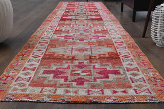 Turkish Kilim Runner Rug - Thumbnail