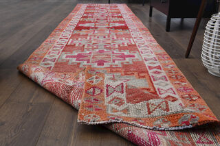 Turkish Kilim Runner Rug - Thumbnail