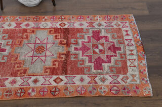 Turkish Kilim Runner Rug - Thumbnail