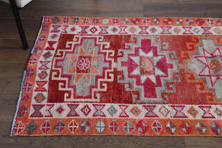 Turkish Kilim Runner Rug - Thumbnail