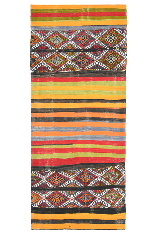 Anatolian Turkish Kilim Runner Rug