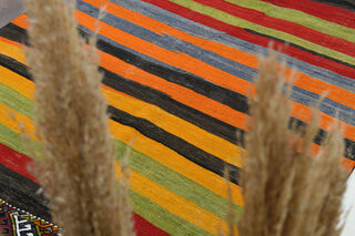 Anatolian Turkish Kilim Runner Rug - Thumbnail