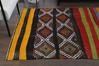 Anatolian Turkish Kilim Runner Rug - Thumbnail