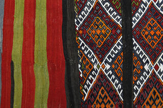 Anatolian Turkish Kilim Runner Rug - Thumbnail