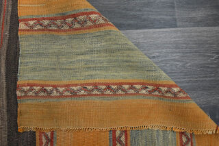 3x9 Turkish Kilim Runner Rug - Thumbnail