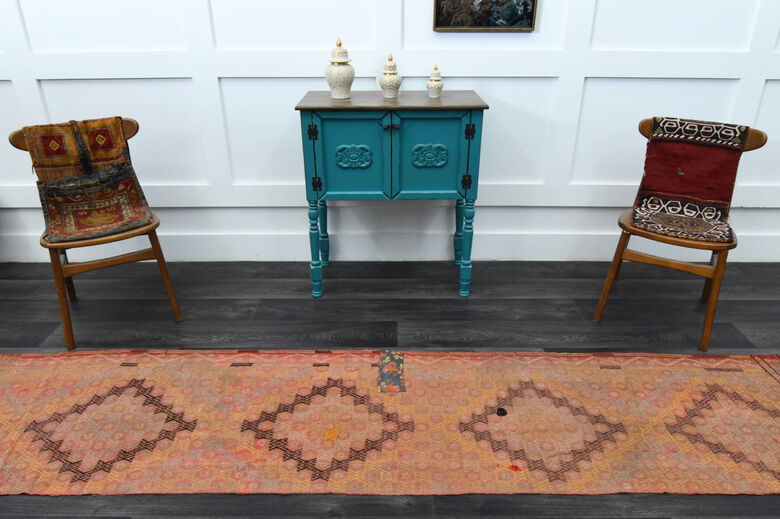 Turkish Kilim Runner Rug