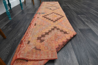 Turkish Kilim Runner Rug - Thumbnail