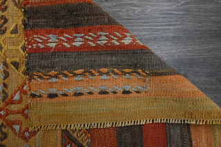 Turkish Kilim Runner Rug Ikat - Thumbnail