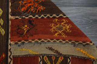 3x8 Turkish Kilim Runner Rug - Thumbnail