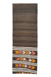 Turkish Kilim Runner Rug - Thumbnail