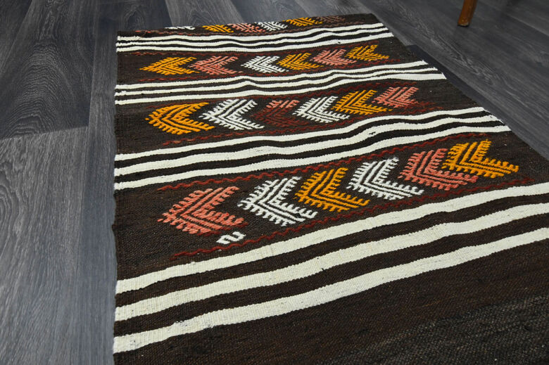 Turkish Kilim Runner Rug