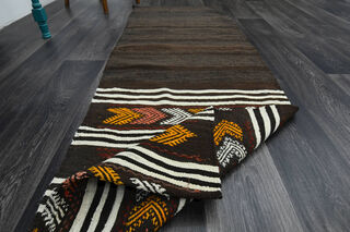 Turkish Kilim Runner Rug - Thumbnail