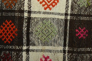 Turkish Kilim Kitchen Runner Rug - Thumbnail