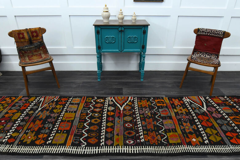 3x12 Turkish Kilim Runner Rug