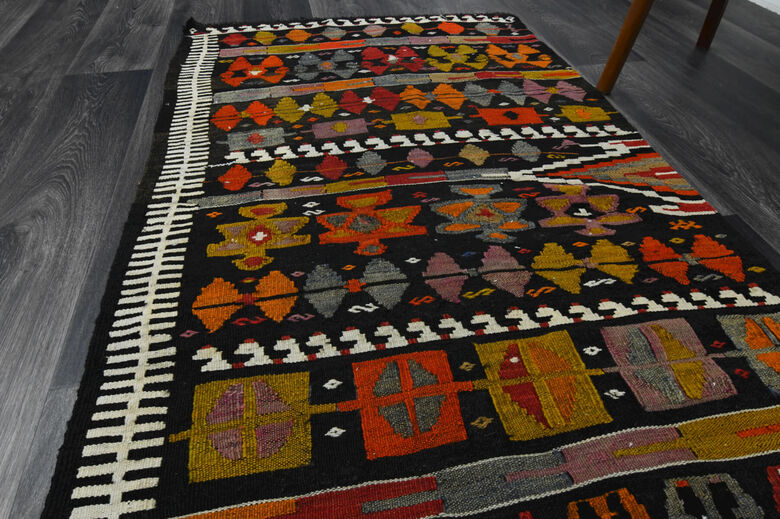 3x12 Turkish Kilim Runner Rug