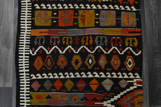 3x12 Turkish Kilim Runner Rug - Thumbnail