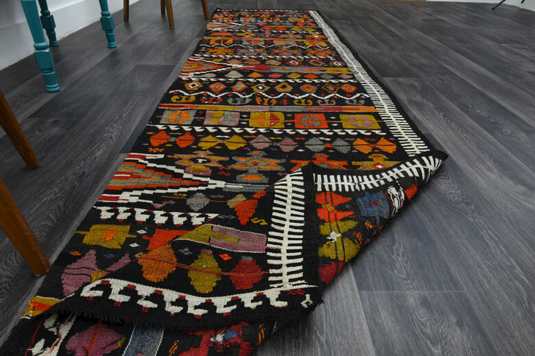 3x12 Turkish Kilim Runner Rug