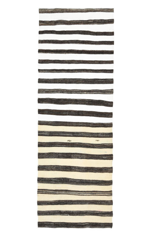 Striped Turkish Kilim Runner Rug