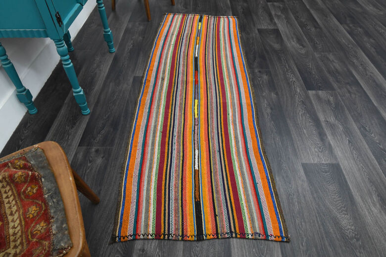 Turkish Kilim Runner Rug