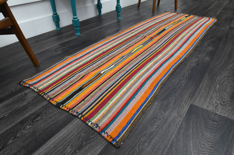 Turkish Kilim Runner Rug