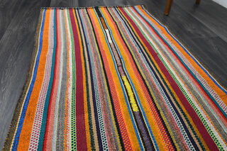 Turkish Kilim Runner Rug - Thumbnail