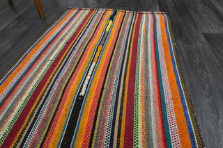 Turkish Kilim Runner Rug - Thumbnail