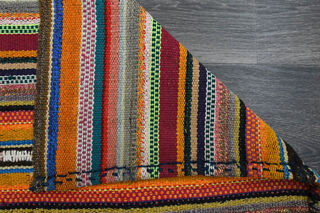 Turkish Kilim Runner Rug - Thumbnail